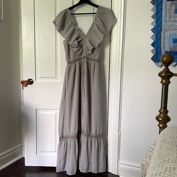 J.O.A. Los Angeles Grey Dress - Picture 6 of 10